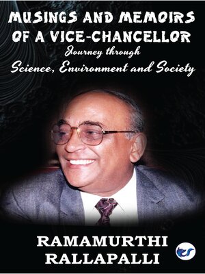 cover image of MUSINGS AND MEMOIRS OF a VICE- CHANCELLOR